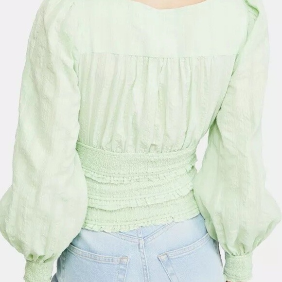Free People Lolita Smocked Top - Picture 6 of 6